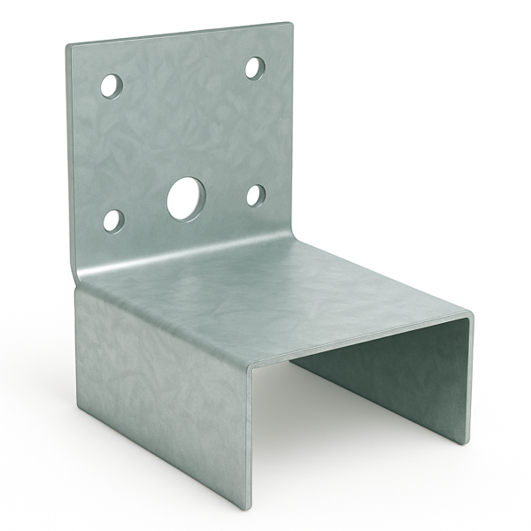 Galvanised Post Top (Coloured Available)