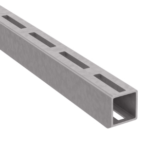 Galvanised SHS 50x50 Single Punched (50x10 hole) - 8000mm