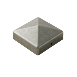 Galvanised Steel Cap (Coloured Available)