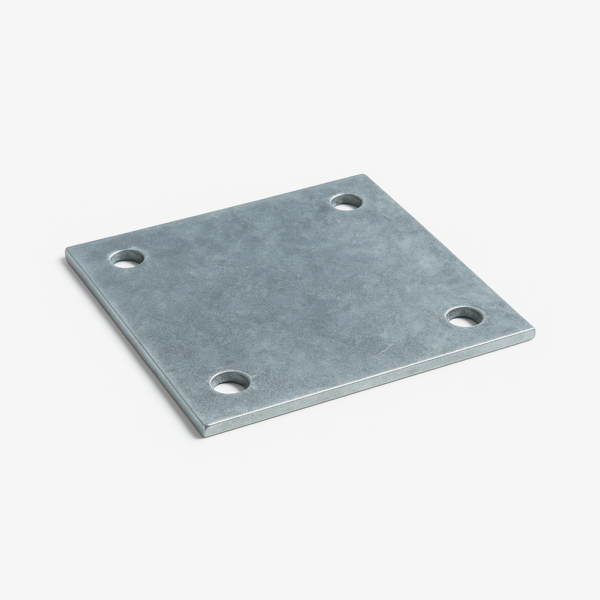 Galvanised Welding Base Plate (Coloured Available)