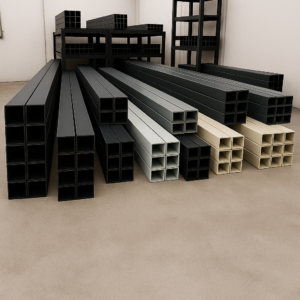 Powder Coated Straight Post