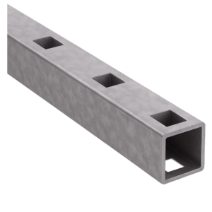 Galvanised SHS 40x40 Double Punched - 8000mm