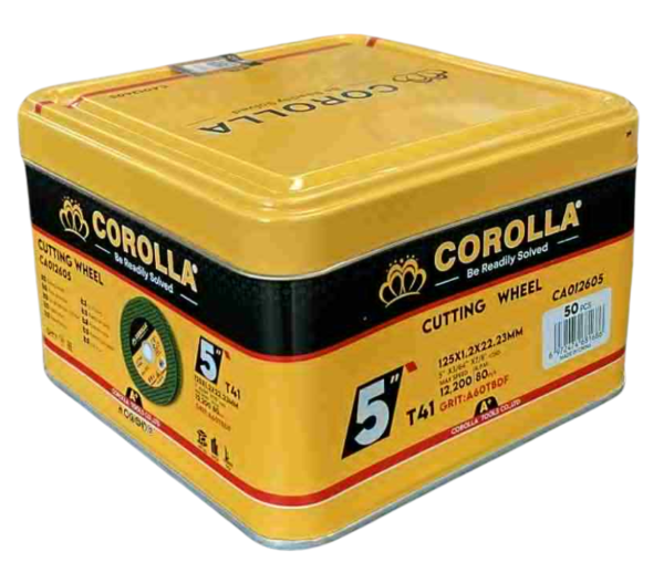 COROLLA Disc Cut 5" 125x1.2x22.23mm - Box 50 pcs