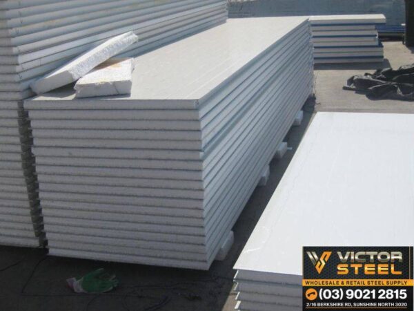 Coolroom Panel 50mm & 75mm -Width 1160mm (Dover White) - Image 3