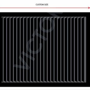 Panel 50x10 mm angle