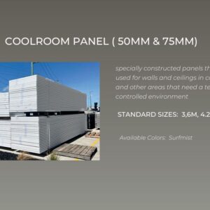 COOLROOM PANEL (50MM & 75MM)
