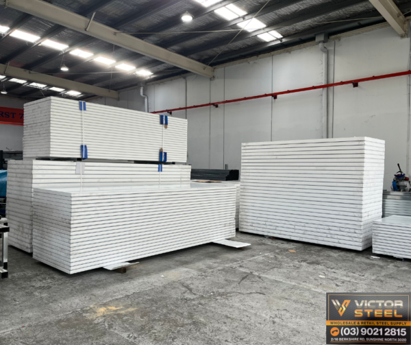 Coolroom Panel 50mm & 75mm -Width 1160mm (Dover White) - Image 2